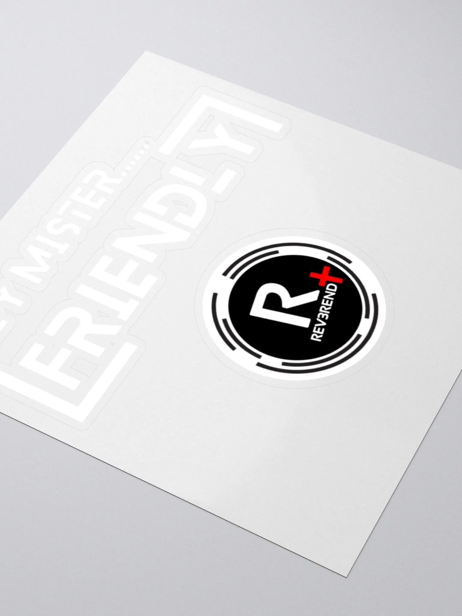 Friendly Reverend Kiss Cut Stickers product image (7)
