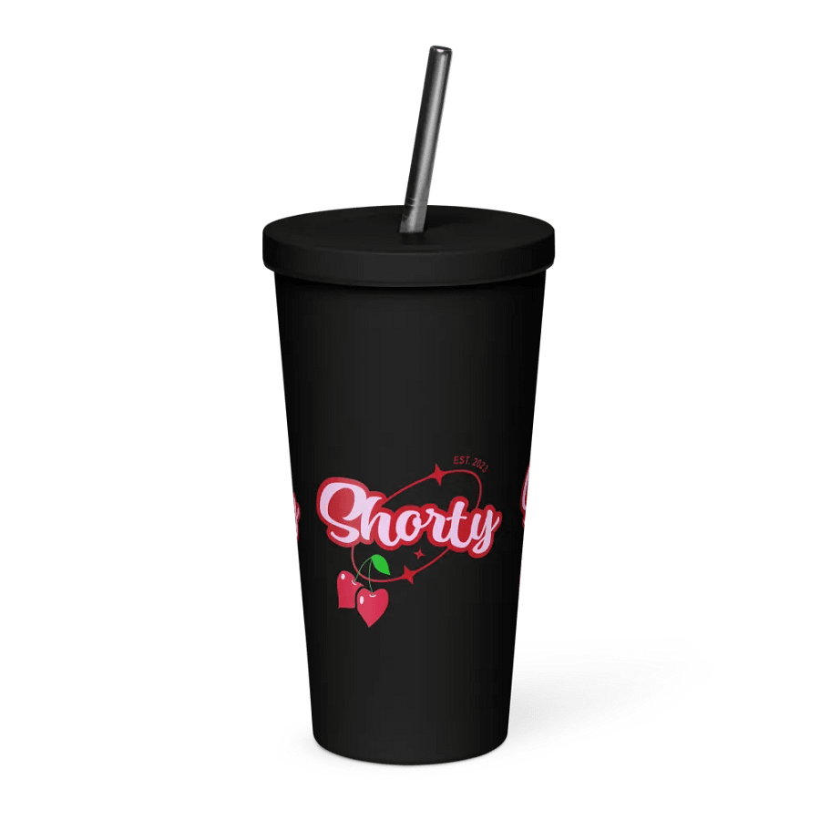 Miss Shorty Heart Shaped Cherries Logo Tumbler product image (1)