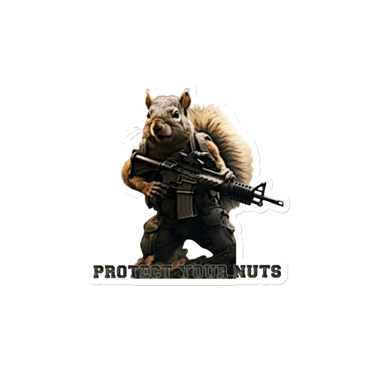 Waffles - Protect Your Nuts Magnet product image (2)