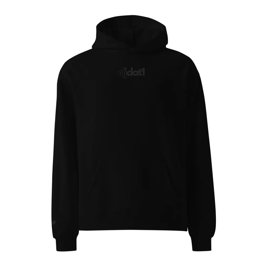 [DJDAT1] Premium Hoodie w/ Embroidered Logo (black logo) product image (6)