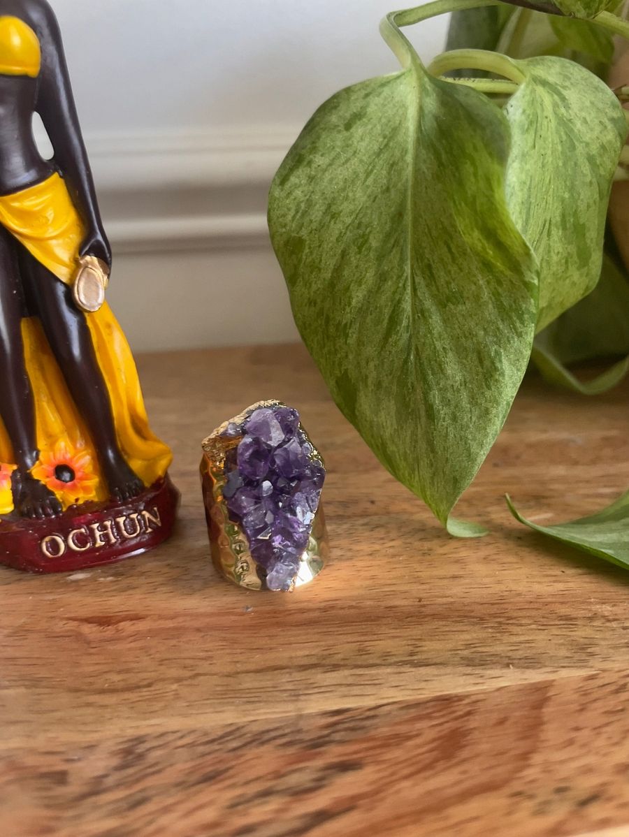 Amethyst Cluster Ring product image (4)