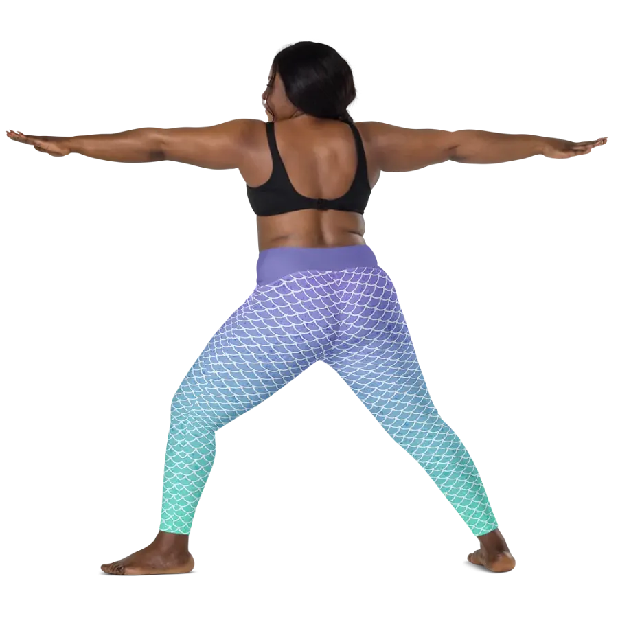 Gaming Mermaid Leggings with Pockets product image (4)