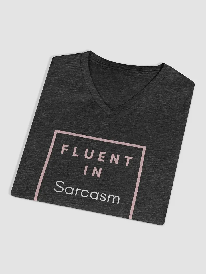 Sarcastic Silence V-Neck Tee product image (2)
