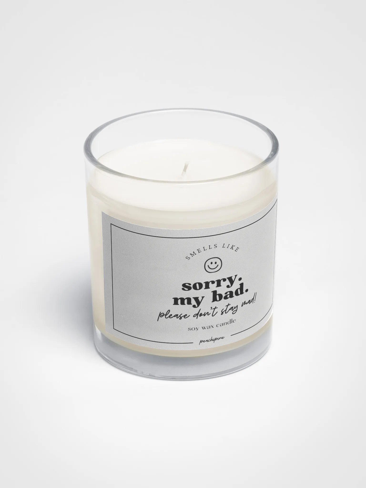 Apology Candle – Sorry, My Bad, Please Don’t Stay Mad – Funny Gift product image (2)