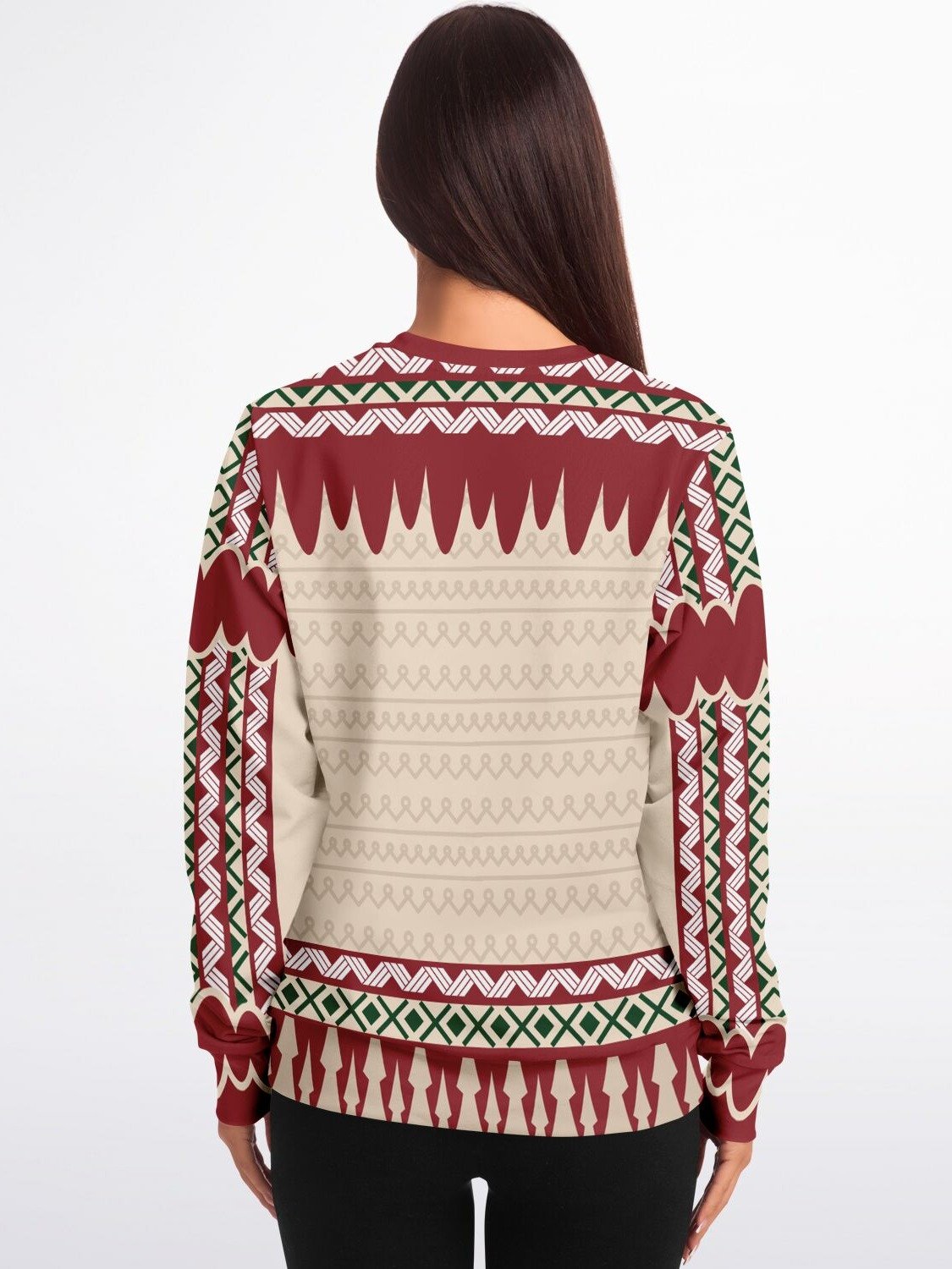 "Gin-gle Bells" Christmas Sweatshirt | Funny Gin Lover Holiday Sweater | Drinking Party Outfit product image (4)