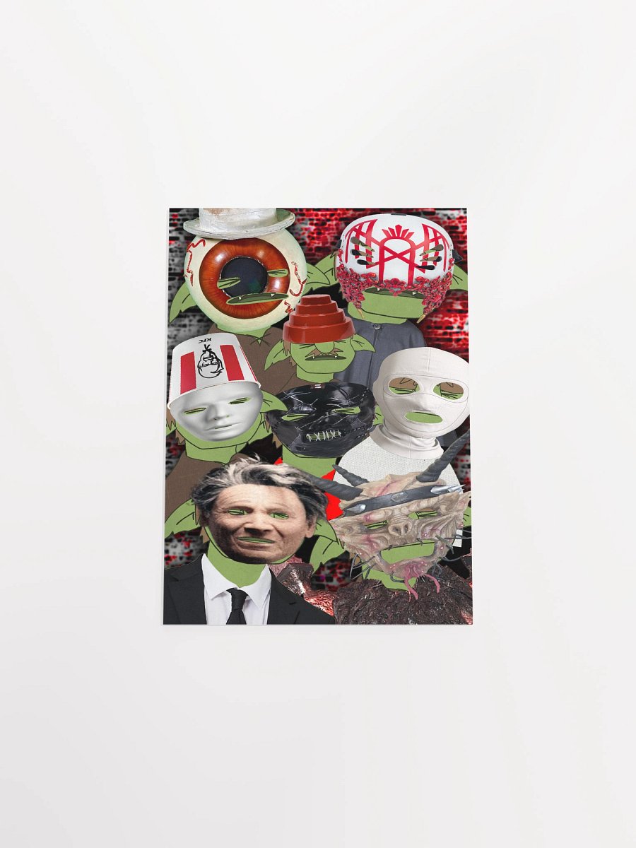 MASK POSTER *LIMITED EDITION* product image (4)