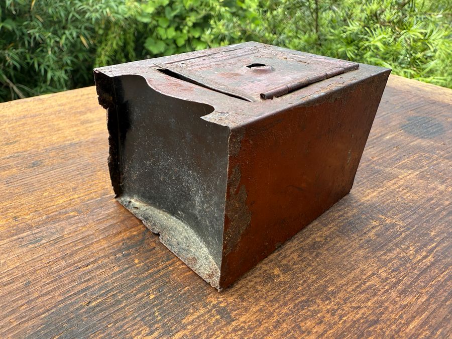 🎎 Japanese Tin Coin Bank — Mid-Showa Era — Japan Antique Roadshow product image (5)