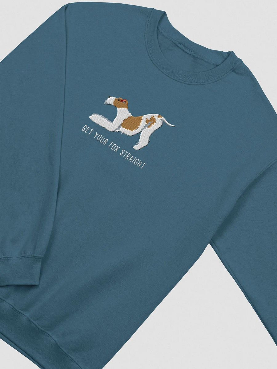 Get Your Fox Straight Sweatshirt (Embroidered) of a Wire Fox Terrier product image (6)