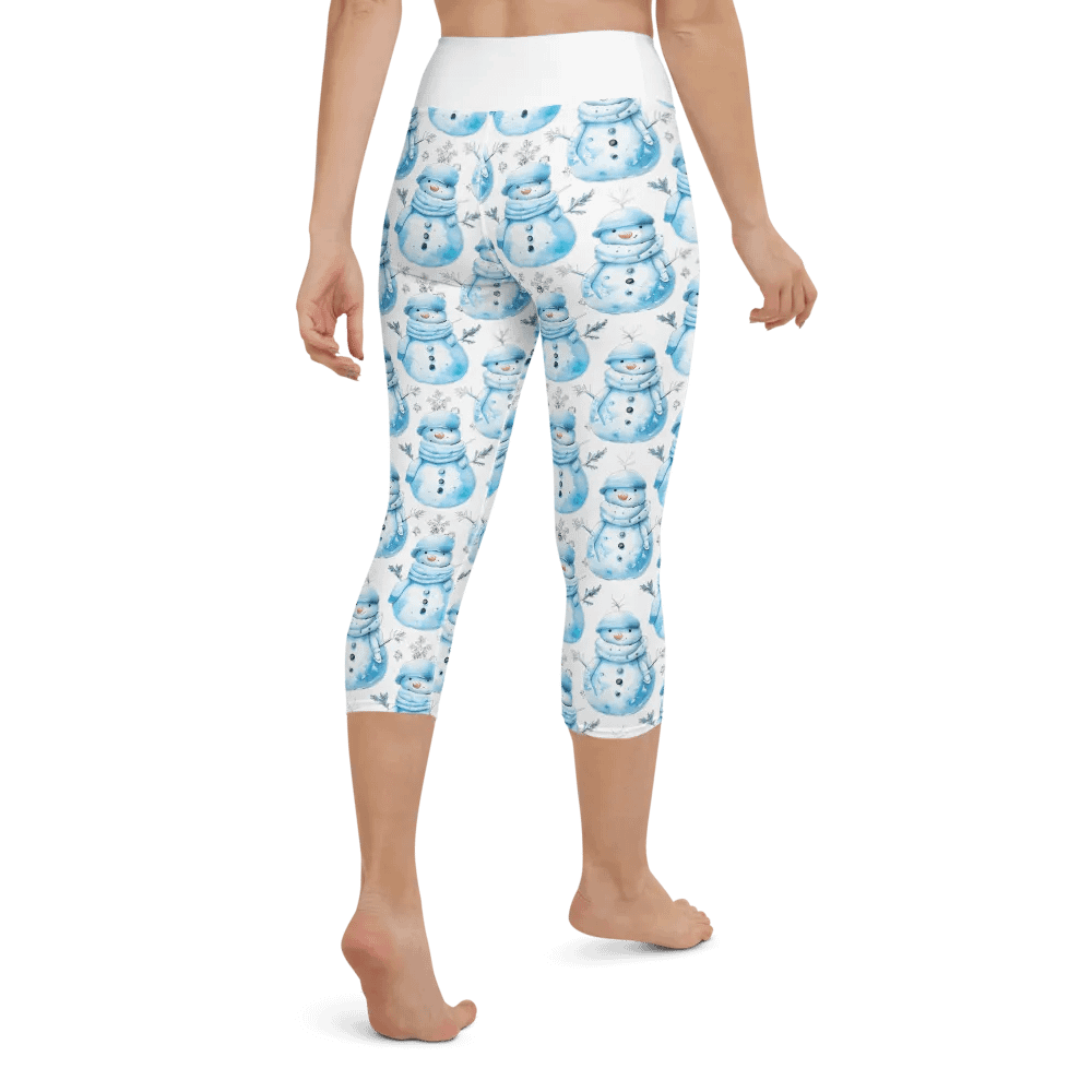Frosty Friends Yoga Capri Leggings product image (4)