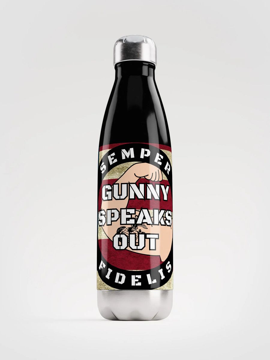Semper Fidelis Stainless Steel Water Bottle product image (1)