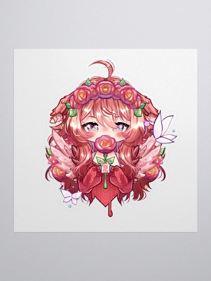 Floral BeakerBird Sticker product image (1)