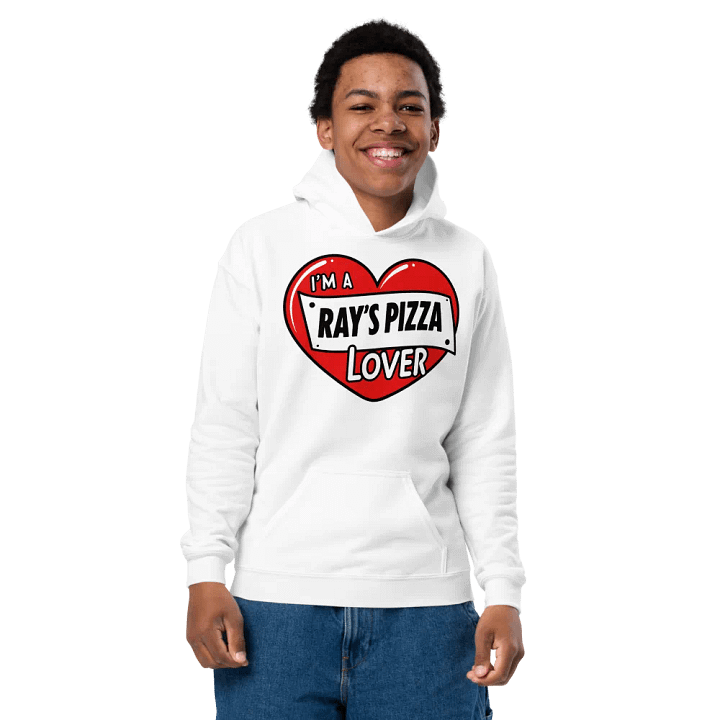 I'm A Ray's Pizza Lover Youth Heavy Blend Hoodie product image (17)