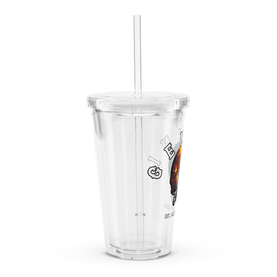 Gemini - Zodiac Double Wall Clear Plastic Tumbler product image (3)