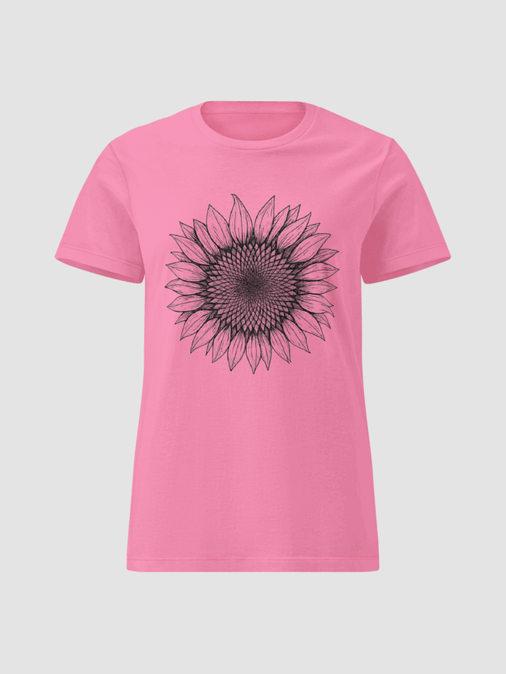 Women’s Sunflower Graphic Tee – Short Sleeve, Soft Cotton, Casual Summer Top product image (25)
