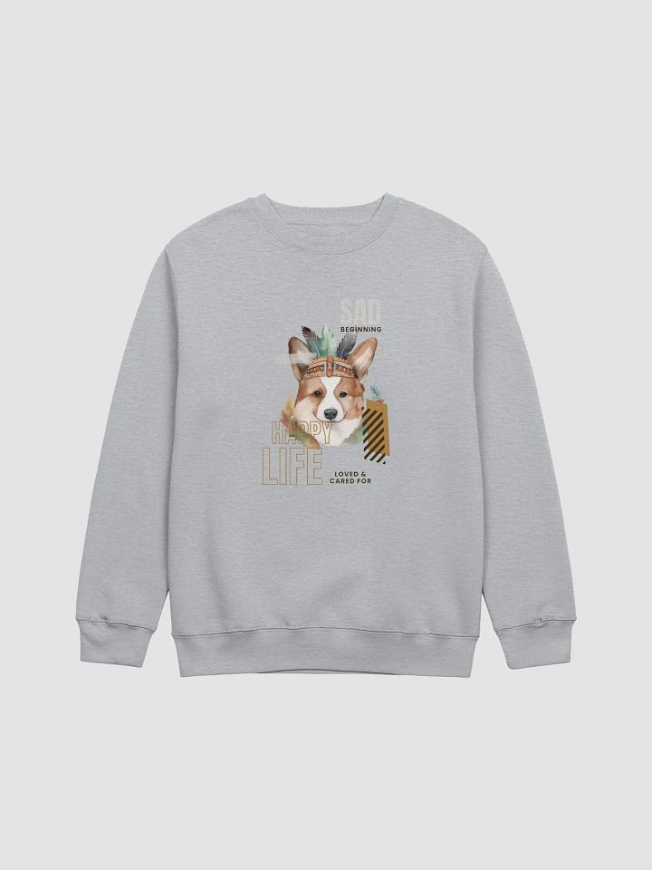 Sad beginning happy life Sweatshirt product image (3)