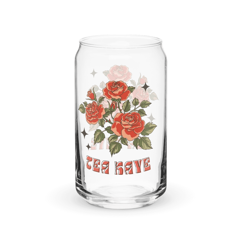 Vintage Rose Iced Coffee Cup product image (3)