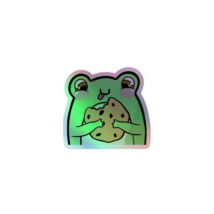 Holo Cookie Frog product image (1)