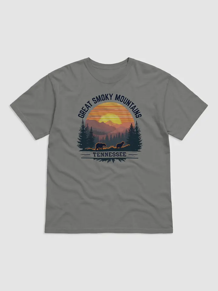 Smoky Mountain Sunset Bears Tee product image (1)