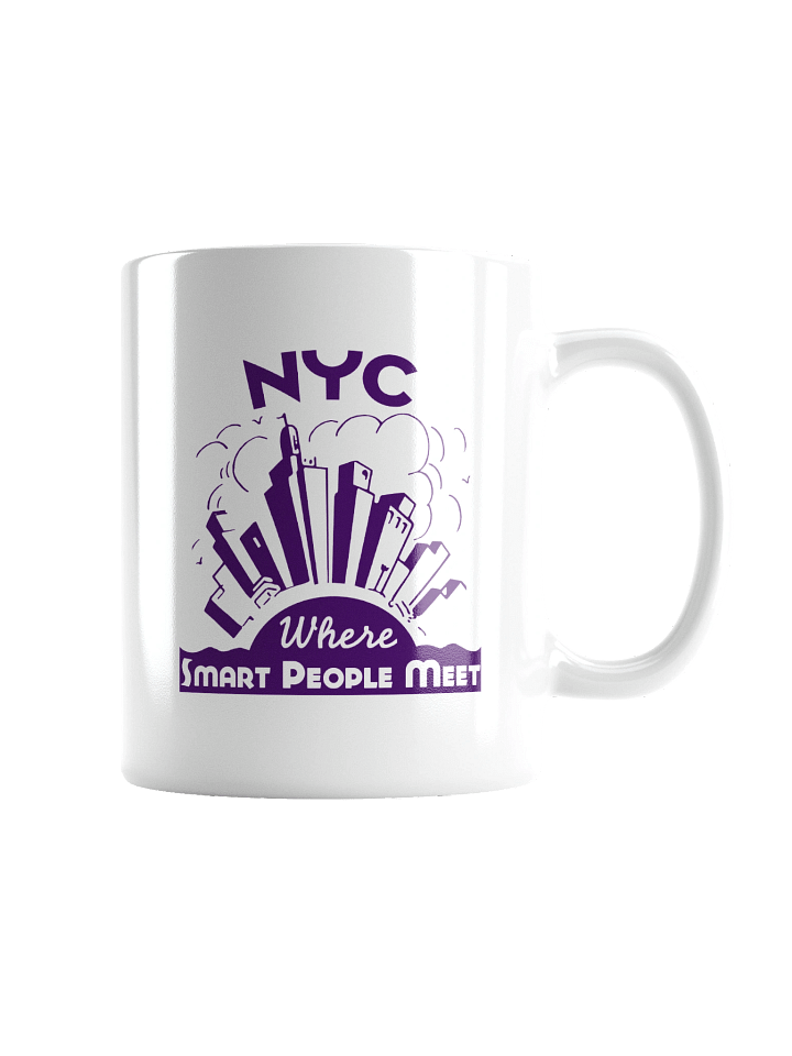 'NYC Smart' White Mug product image (2)