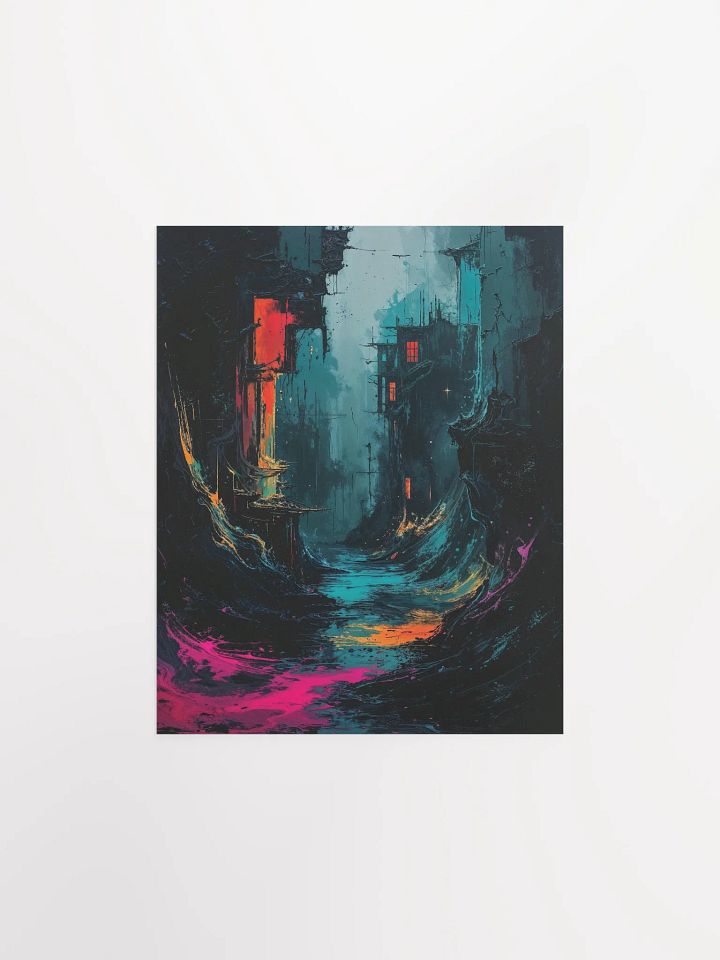 Chromavoid Alley Matte Poster product image (1)