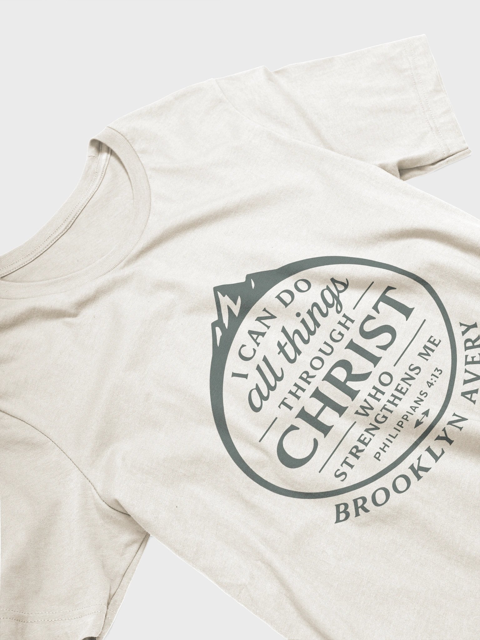 Philippians 4:13 Mountain Logo Tee product image (1)