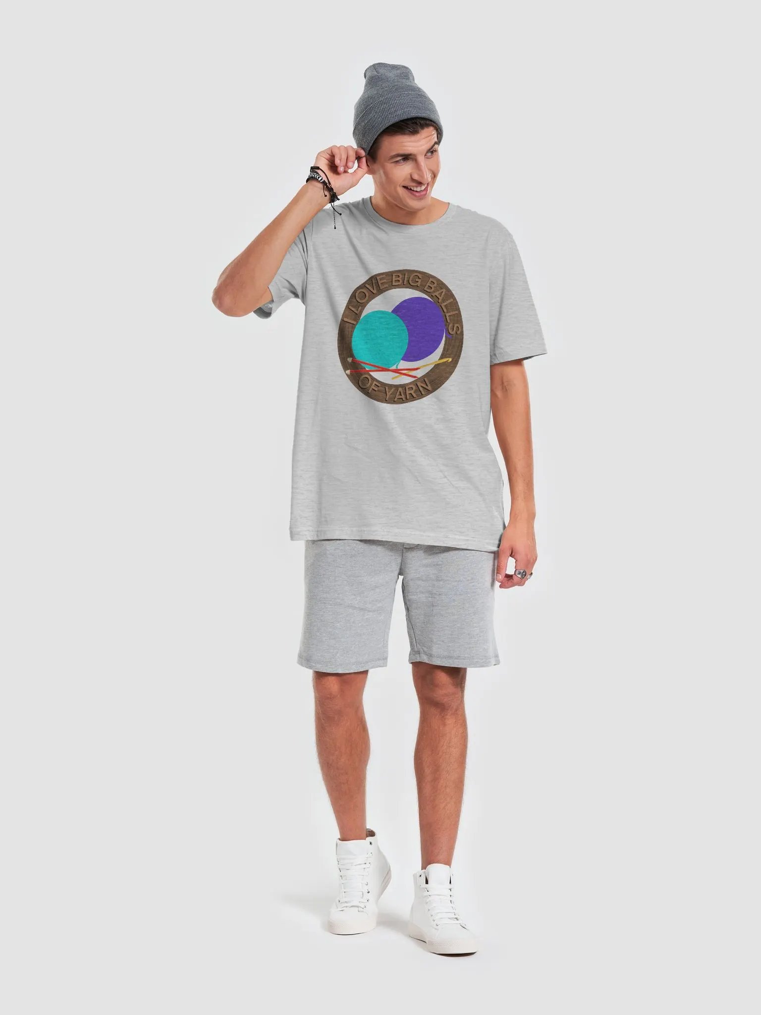 I Love Big Balls Of Yarn Shirt product image (48)