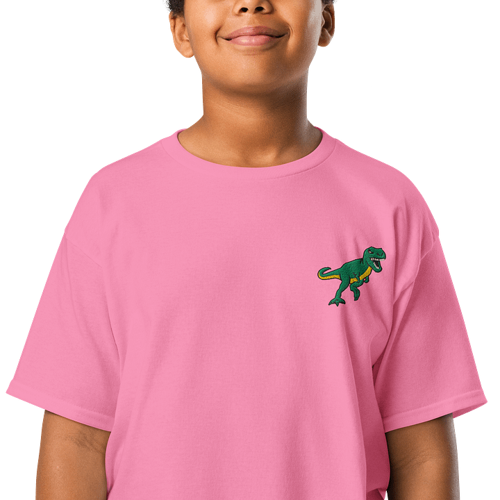 Youth Tyrannosaurs Rex Embroidered T-Shirt product image (6)