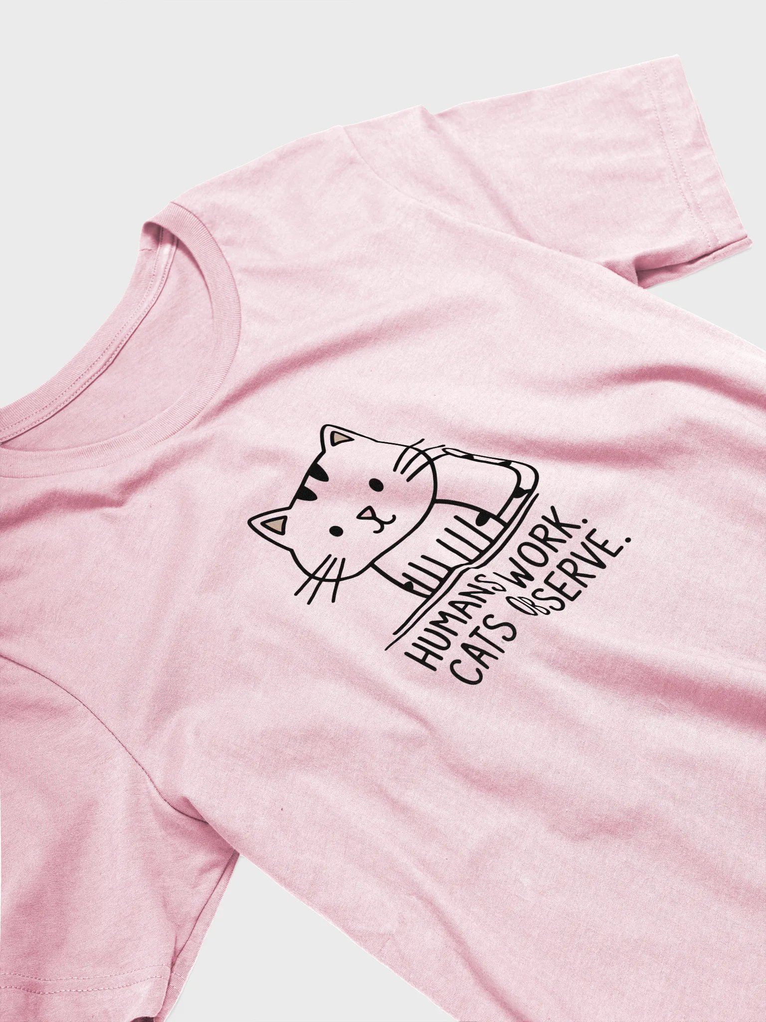 Minimalist Feline Ears T-Shirt product image (47)