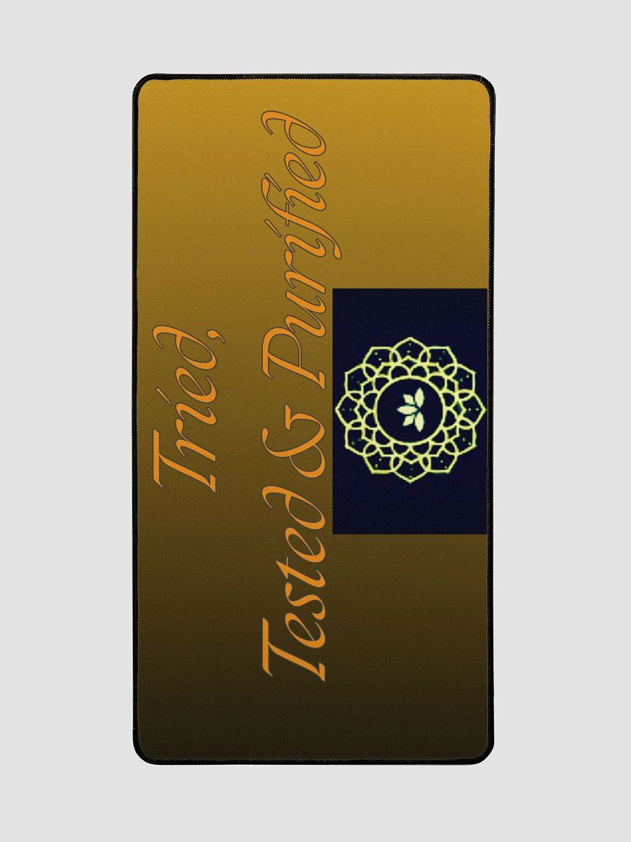 Purified Emblem Desk Mat _Gold product image (2)