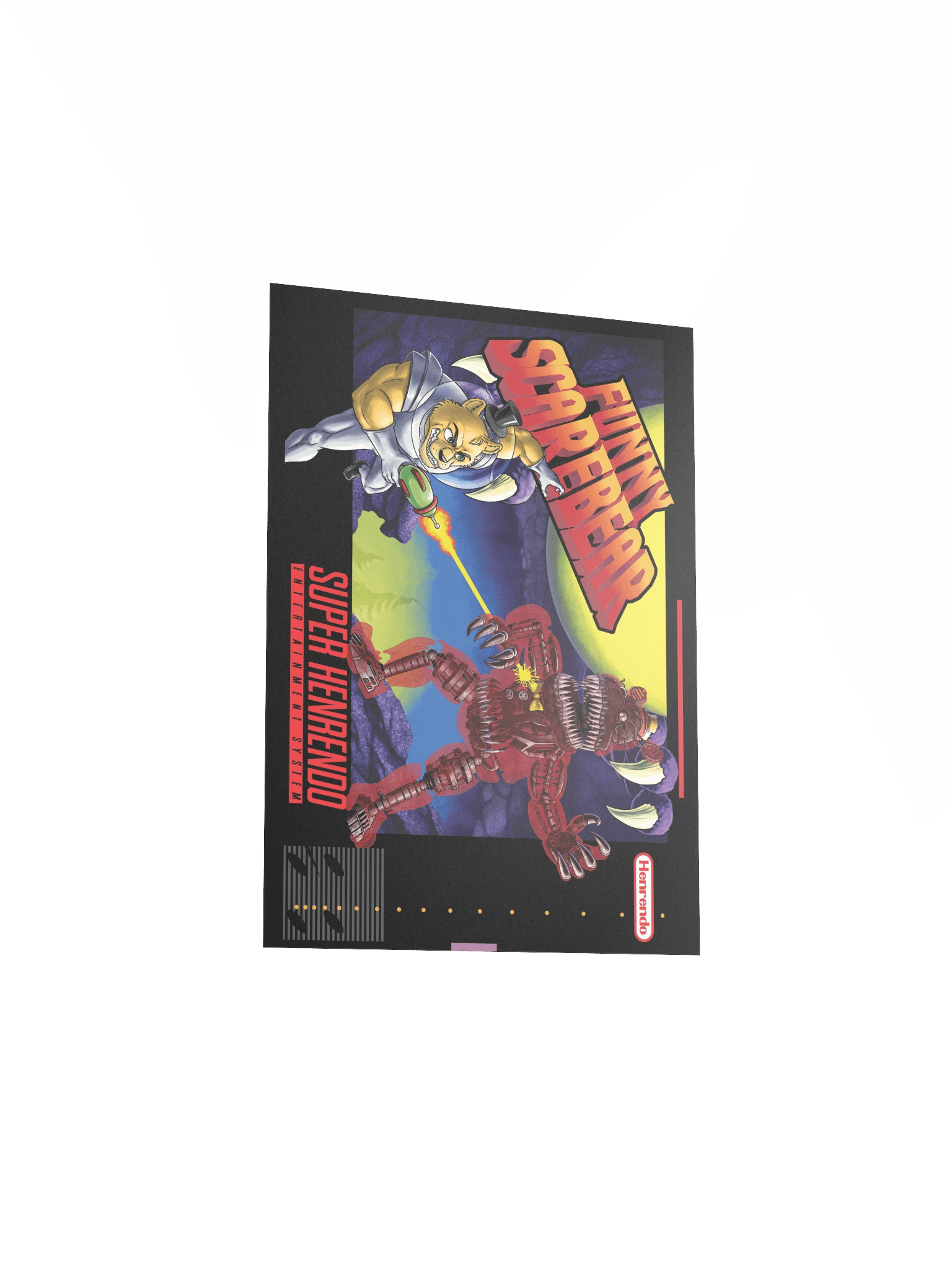 Super Funny Scare Bear Poster product image (5)