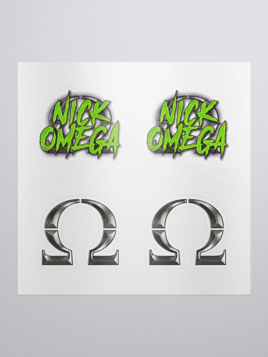 NickOmega 2022 - Sticker Sheet product image (1)