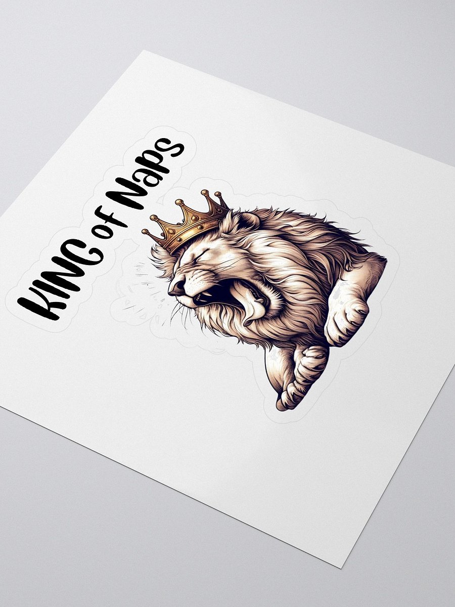 Royal Roar Lion Crown Sticker product image (3)