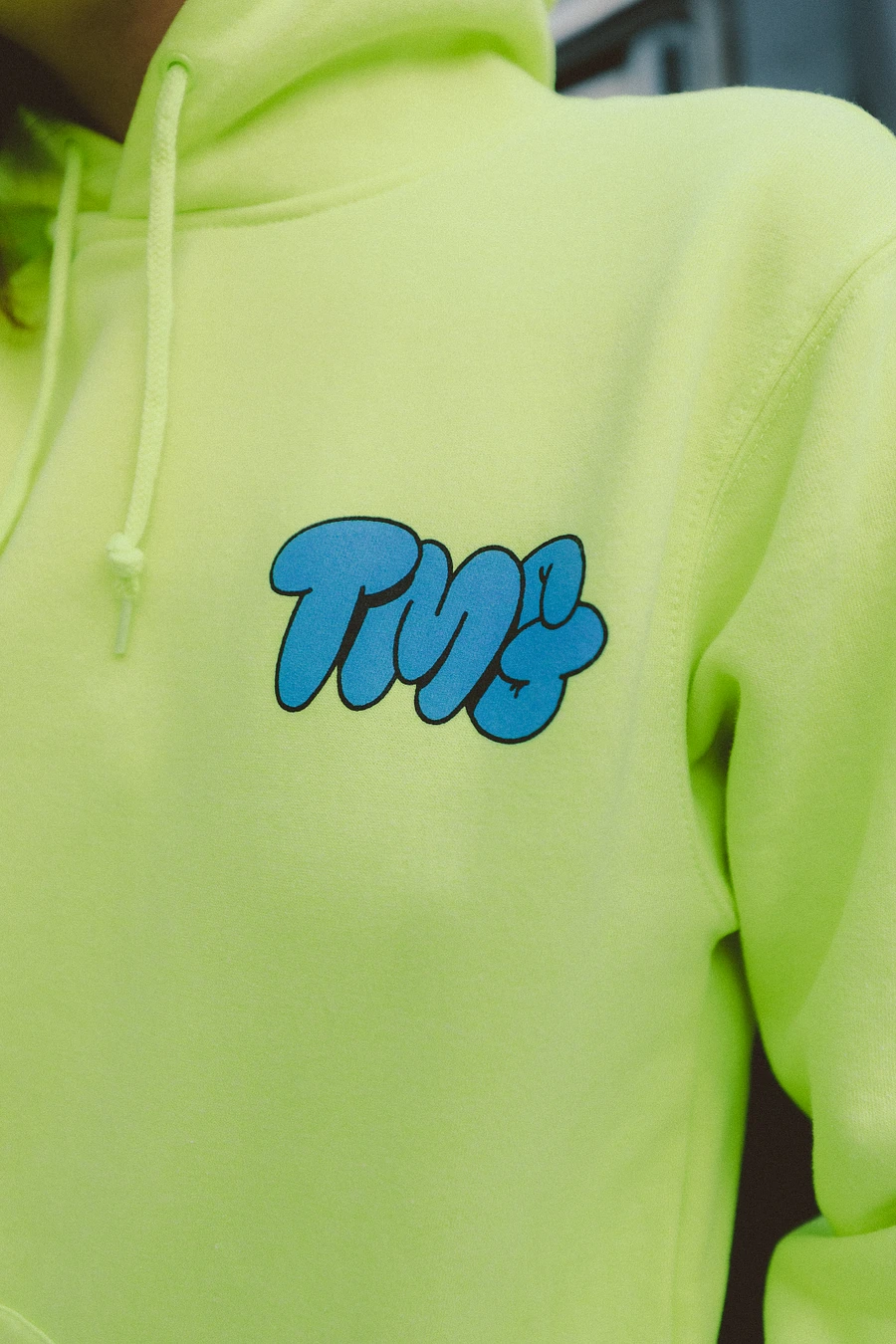 Palm Trees Neon Green Hoodie product image (8)