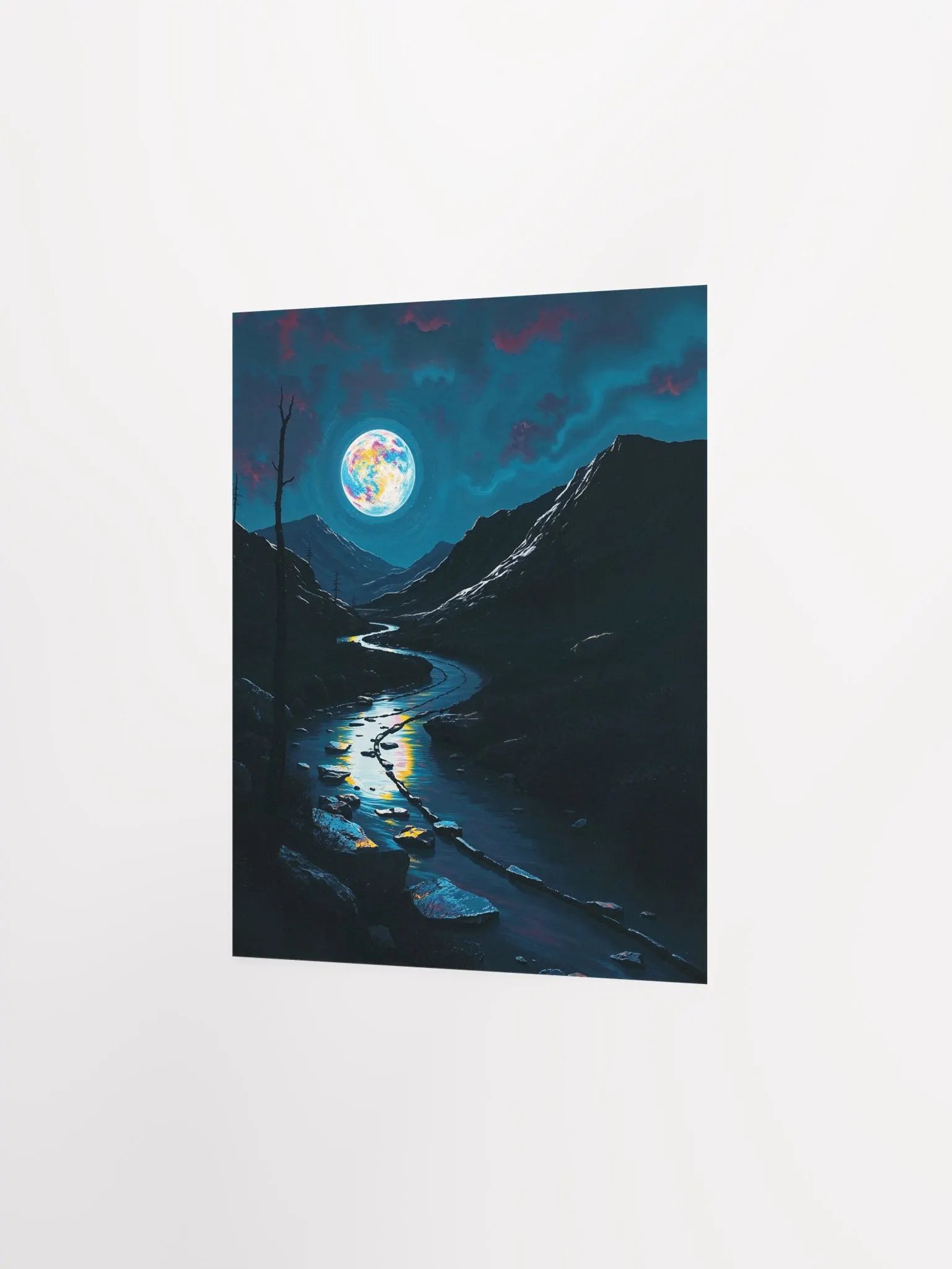 Lunar Reflections Matte Poster product image (4)