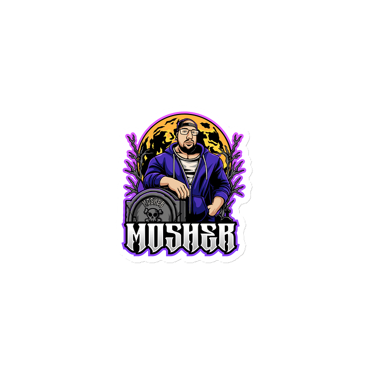 MOSHER GRAVE LOGO MAGNET product image (1)