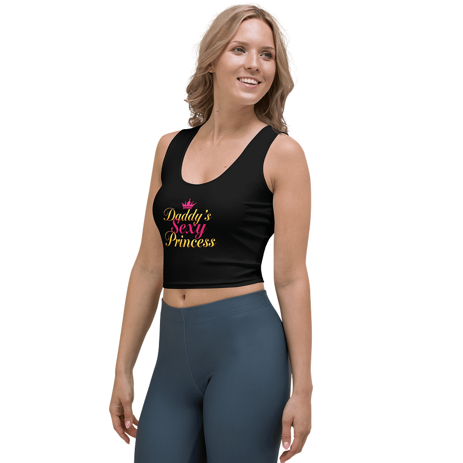 DADDY'S SEXY PRINCESS Crop Top product image (3)