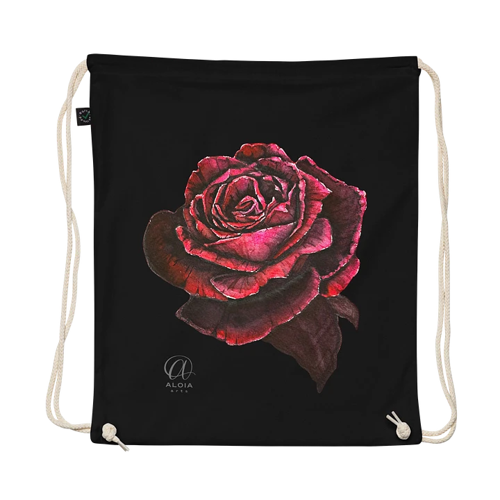 Red Rose Drawstring Bag product image (1)