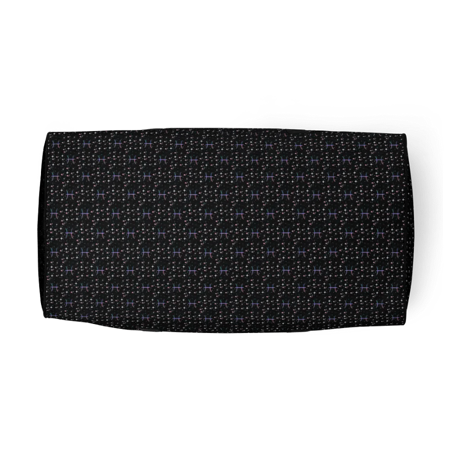 Pisces, Pastel Pisces Glyph, Duffel Bag product image (5)