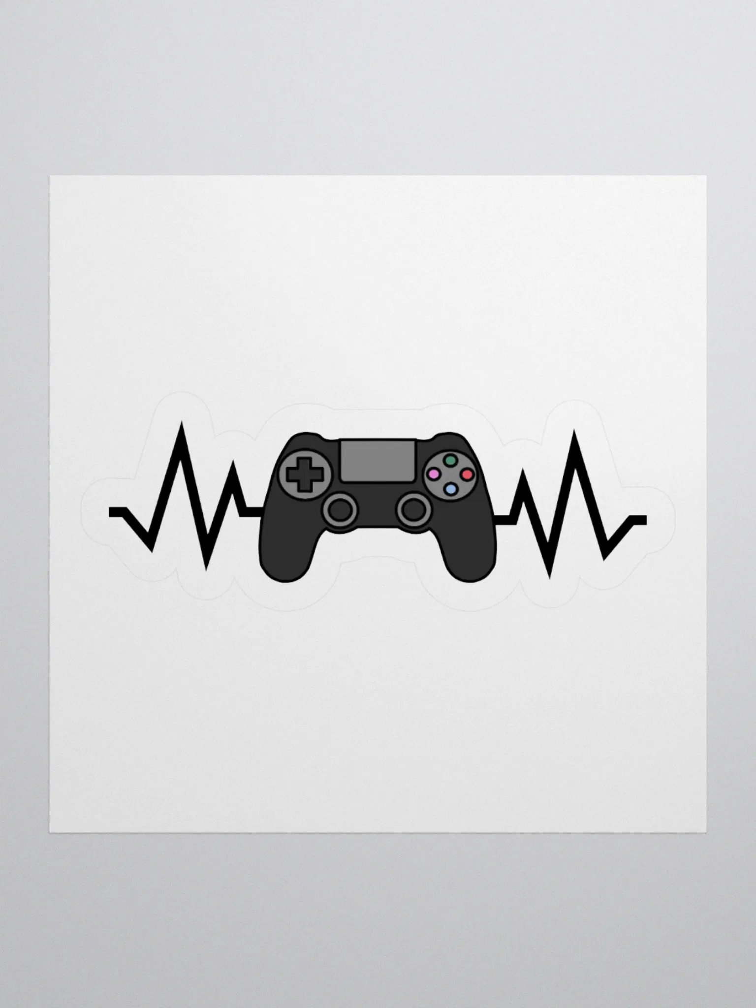 Gamer Pulse PlayStation Sticker product image (1)