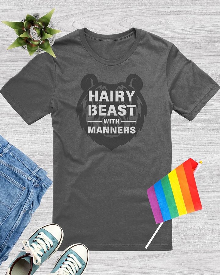 Hairy Beast with Manners T-Shirt product image (1)