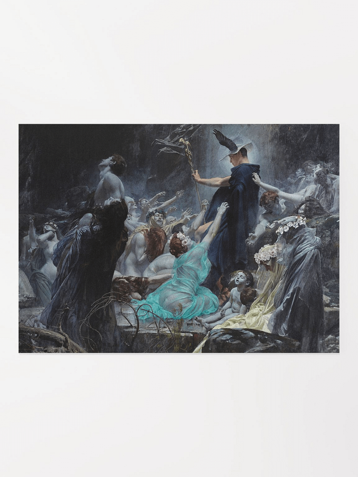 ''The Souls of Acheron'' by Adolf Hirémy-Hirschl Poster product image (1)