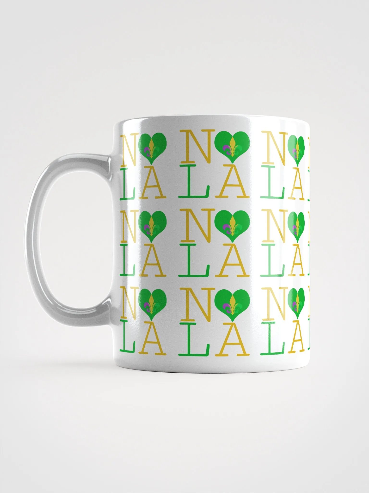 I LOVE NOLA **LEGACY MUG** (MARDI GRAS 2 FULL INFINITY) product image (16)