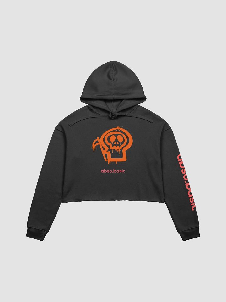 Naughty Death Crop Hoodie product image (5)