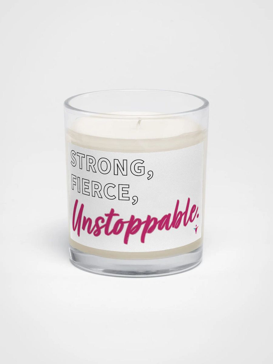 STRONG FIERCE UNSTOPPABLE | Soy Wax Candle product image (3)