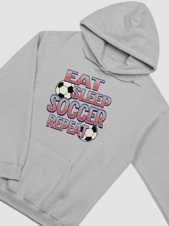 Eat Sleep Soccer Repeat Angle Obsession Classic Hoodie product image (32)