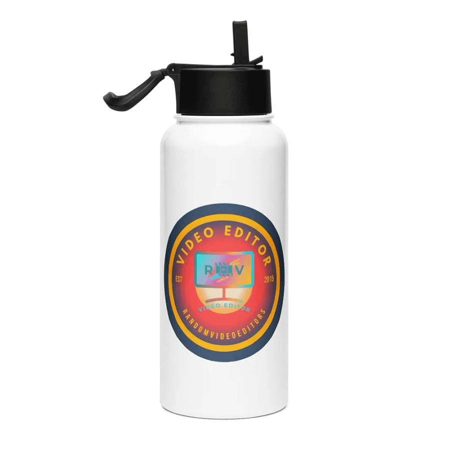 RandomVideoEditors Stainless Steel Water Bottle with a Straw Lid V2 product image (4)