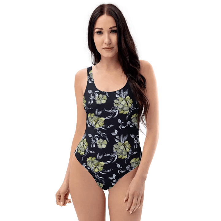 Gothic Flower | One-piece swimsuit product image (1)