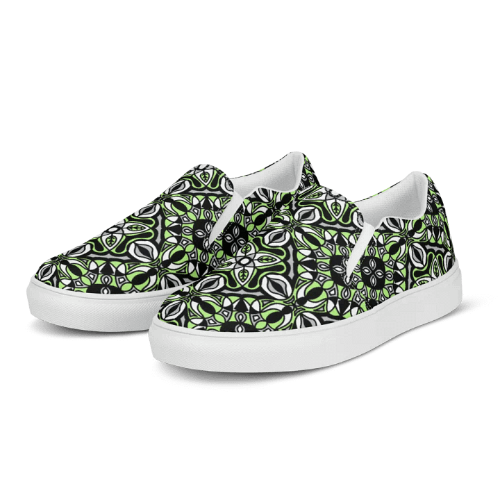 Mens Slip On Canvas - Agender Abstract product image (2)
