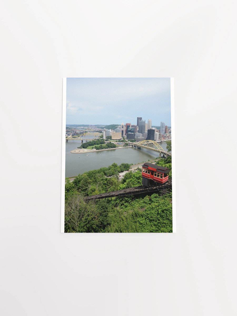 Pittsburgh - Downtown and Duquesne Incline - print/poster product image (4)