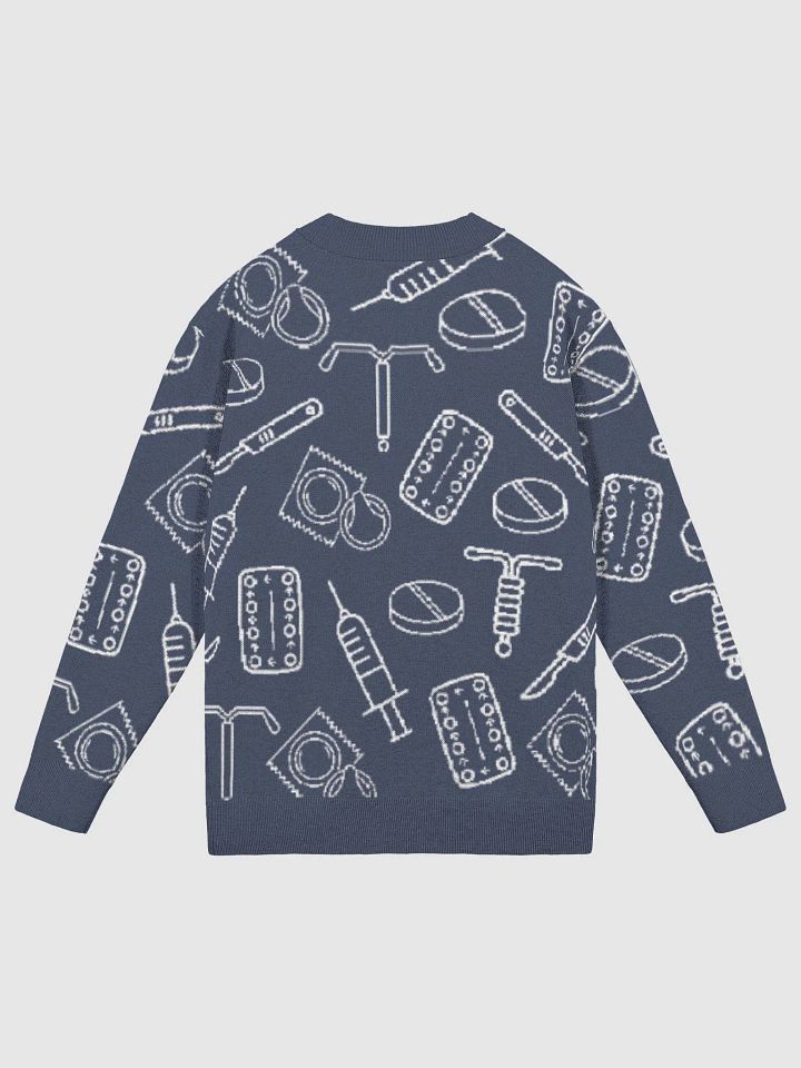 birth control icons (navy cardigan) product image (2)